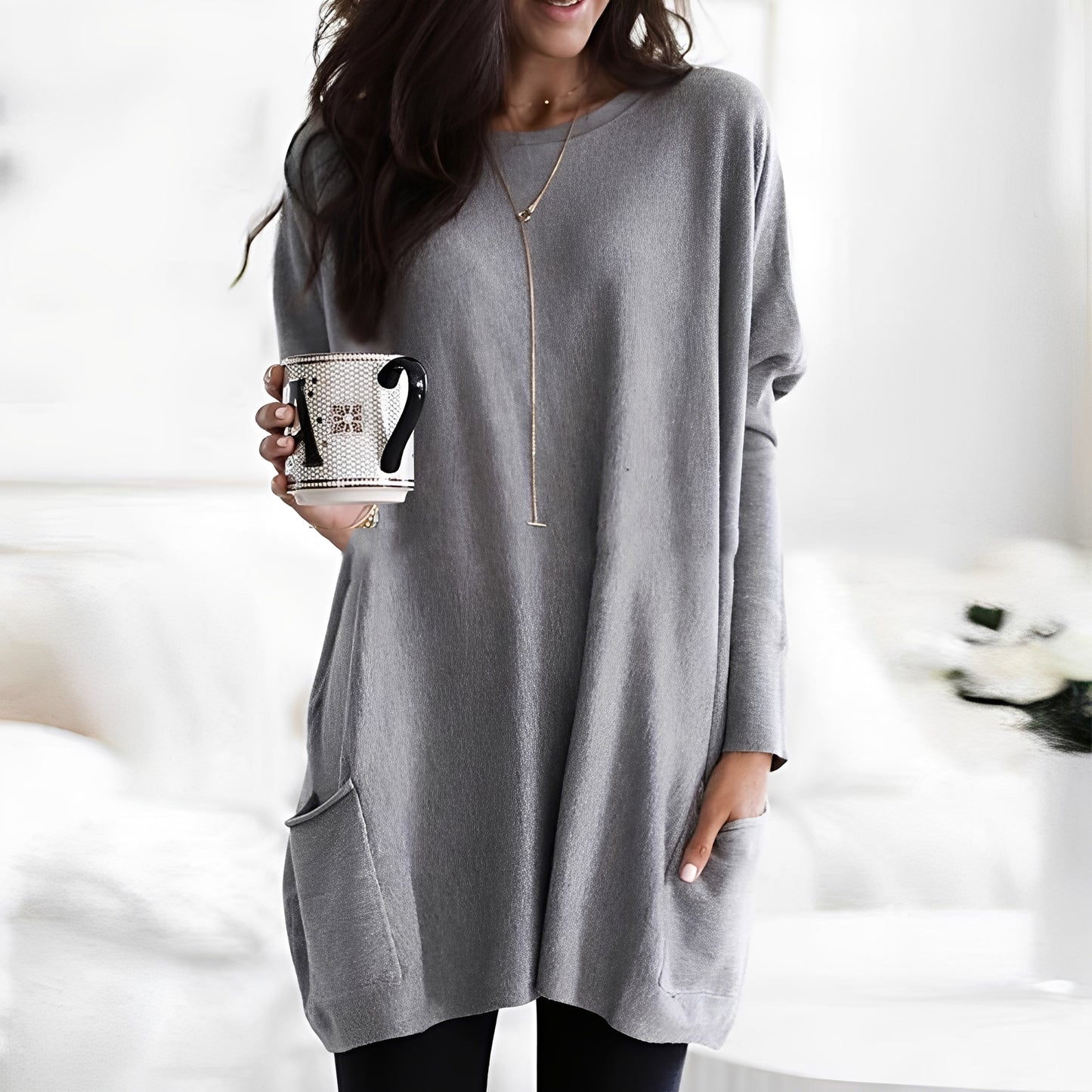 Cheyenne - Lässiges, locker geschnittenes Langarmshirt für Damen