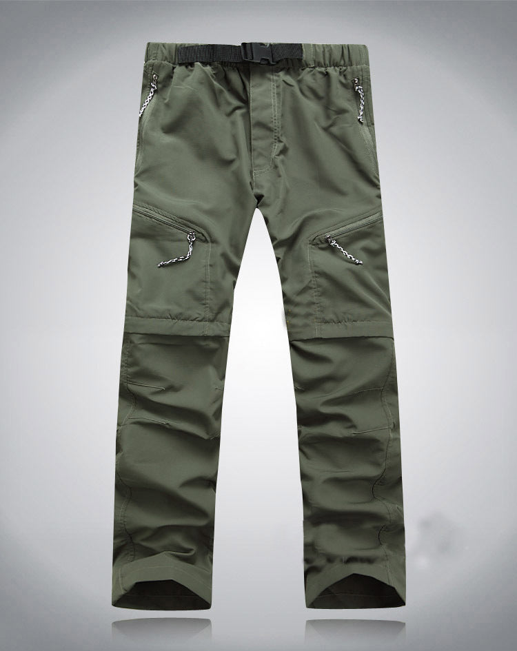 Derryl - Funktionelle elastische Zip-Off-Hose für Herren