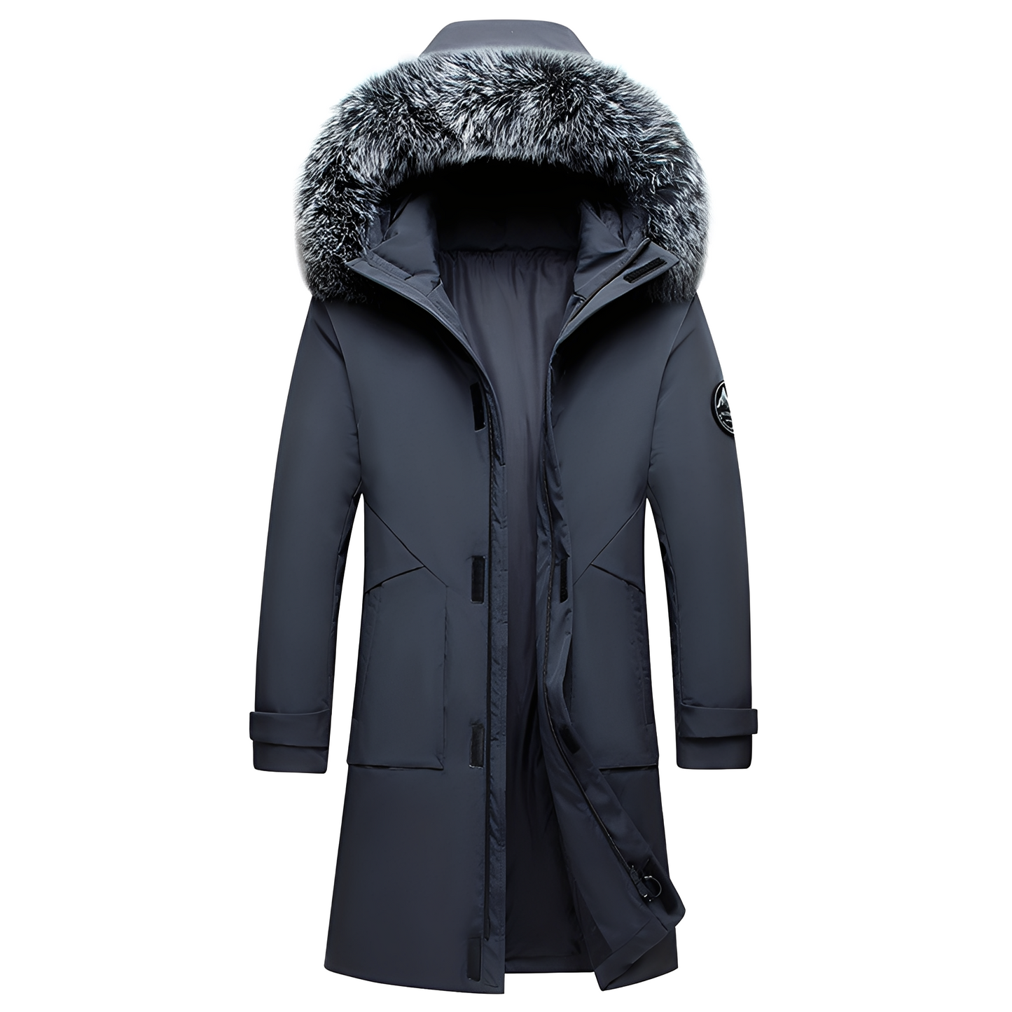 Crosby - Daunenjacke mit Fellkapuze für Herren