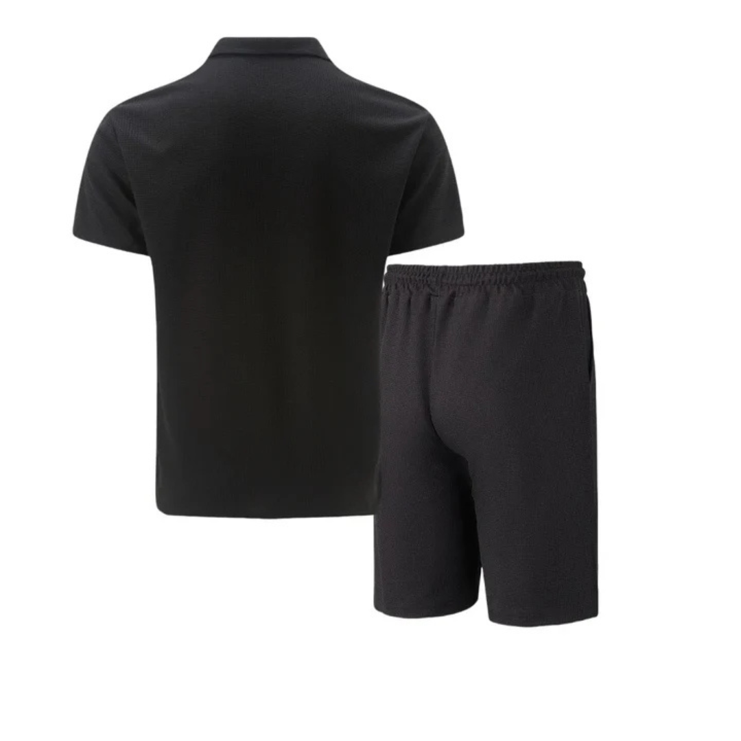 Zephyr - Herren Baumwolle Ko-ord Set Lockerer Schnitt