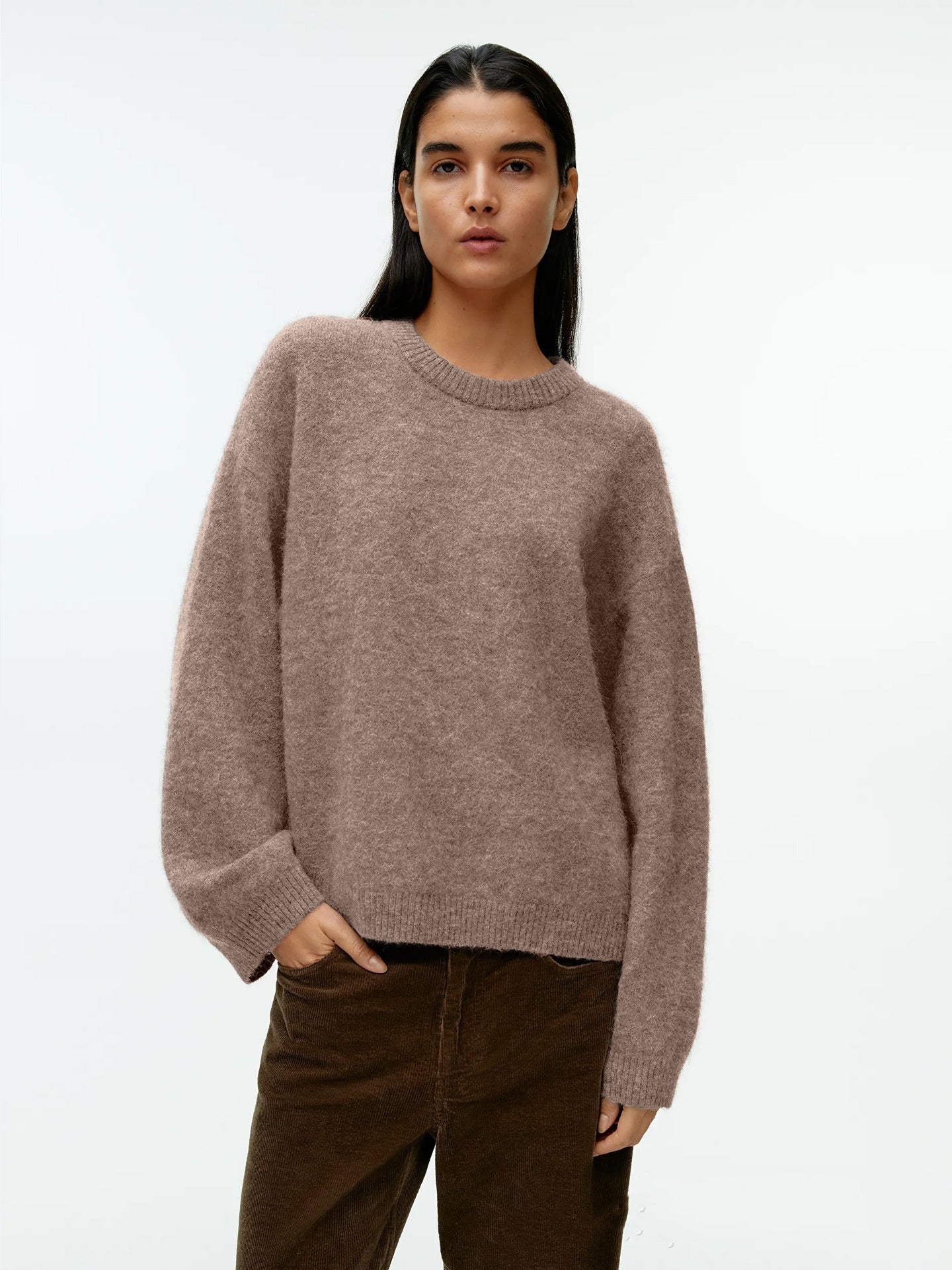 Caelie - Lässiger, dicker Kaschmirpullover für Damen