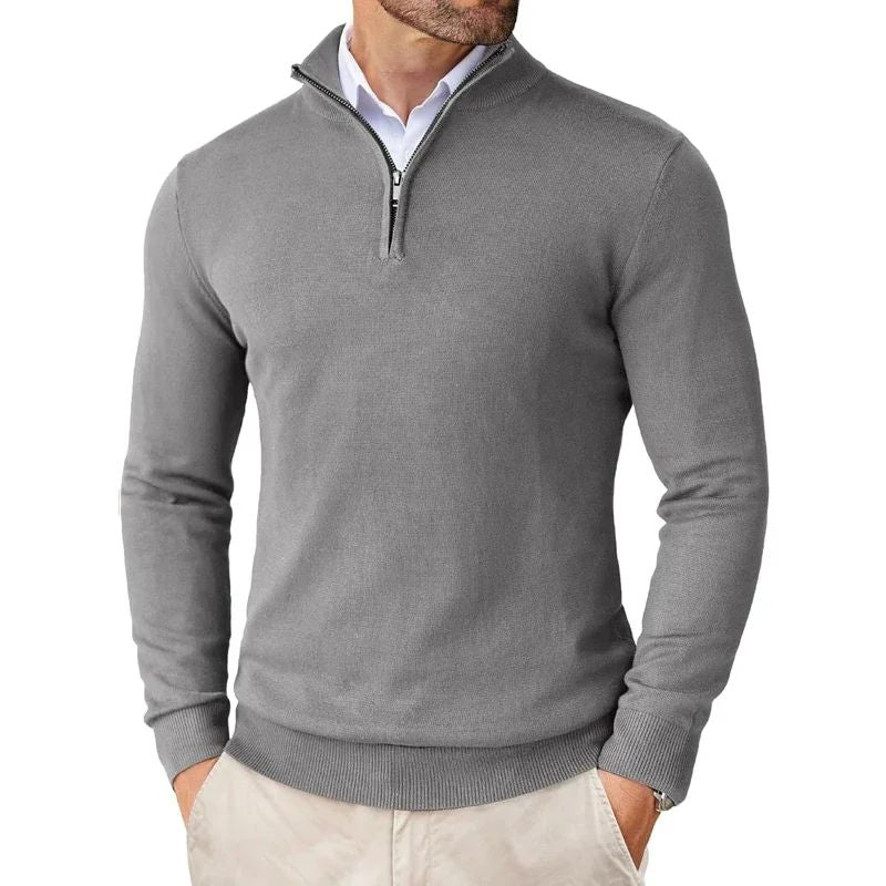 Bowen - Moderner Pullover mit Reißverschluss für Herren