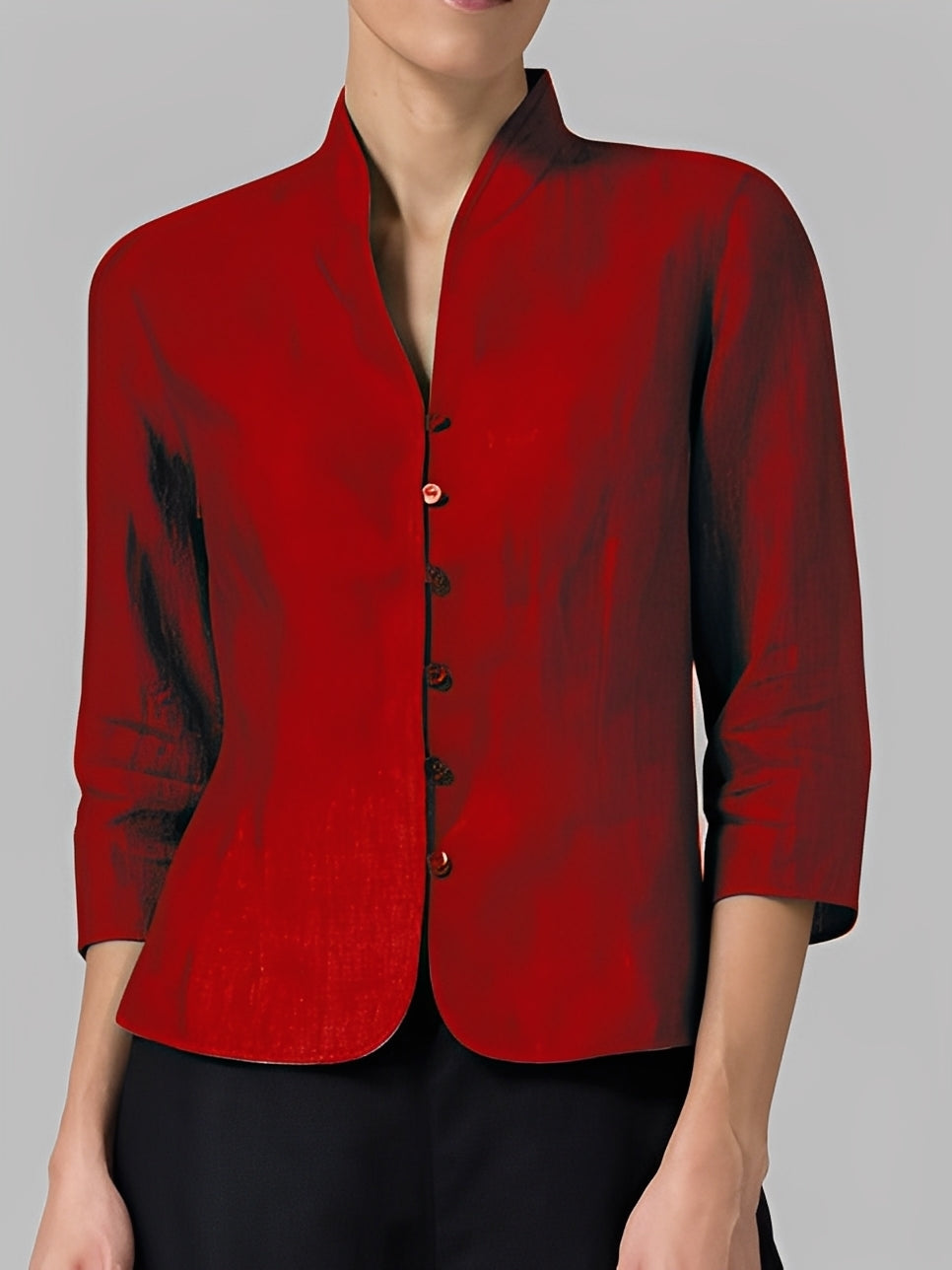 Lolicia - Lässige Bluse mit Viertelärmeln für Damen