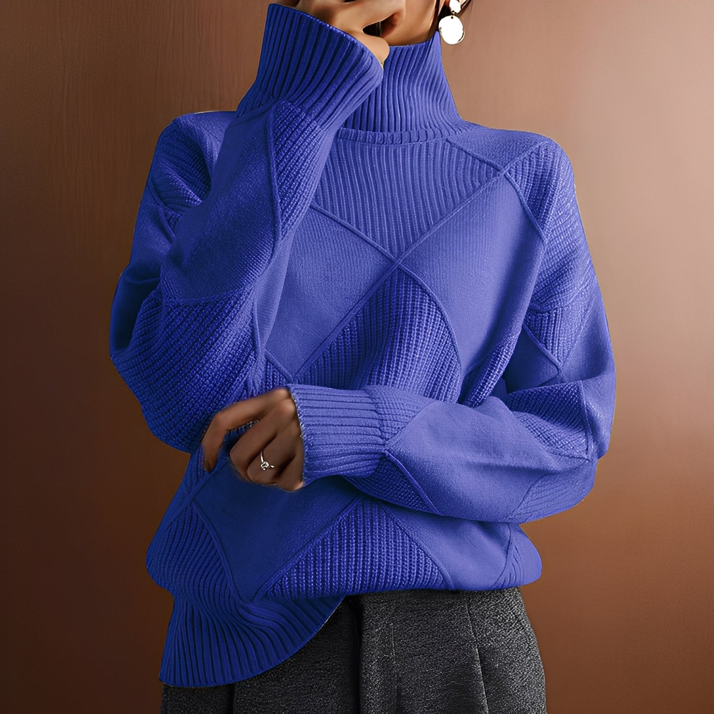 Morgan - Stilvoller Kaschmir-Rollkragenpullover für Damen