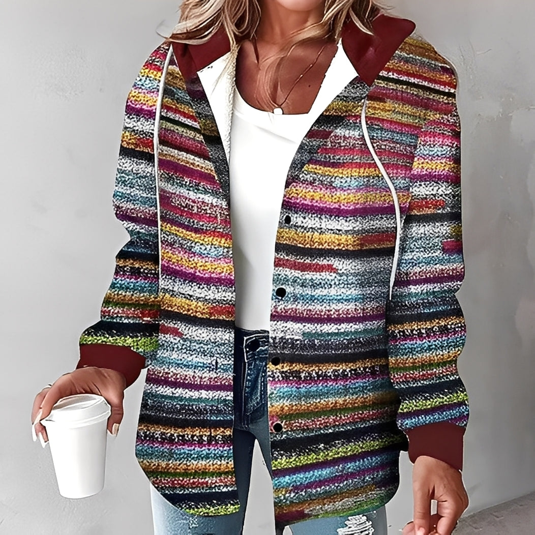 Briana - Lässige, warme Kapuzenjacke für Damen