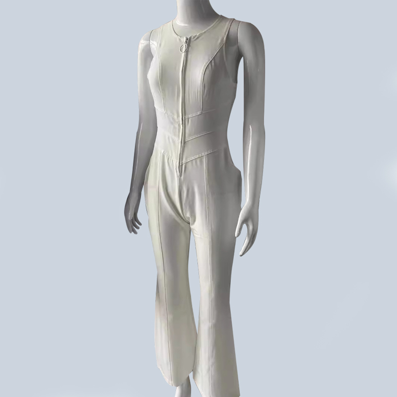 Suzanne - Rückenfreier Sommer-Jumpsuit aus Denim für Damen
