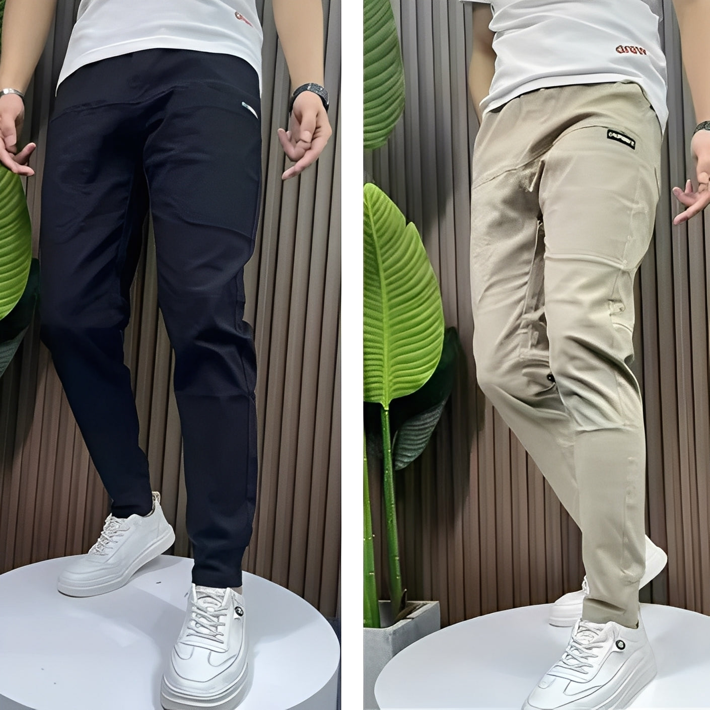 Raynard - Stilvolle elastische Cargohose für Herren