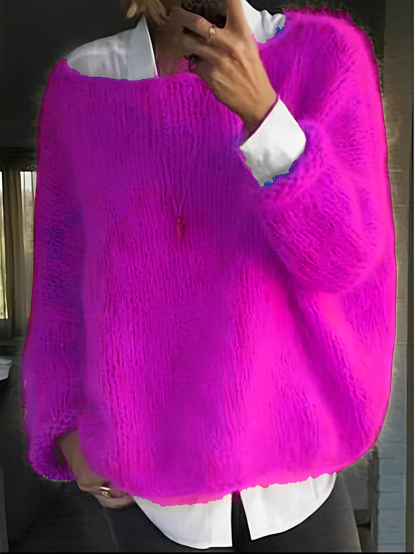 Quintella - Strickpullover mit Rundhalsausschnitt für Damen