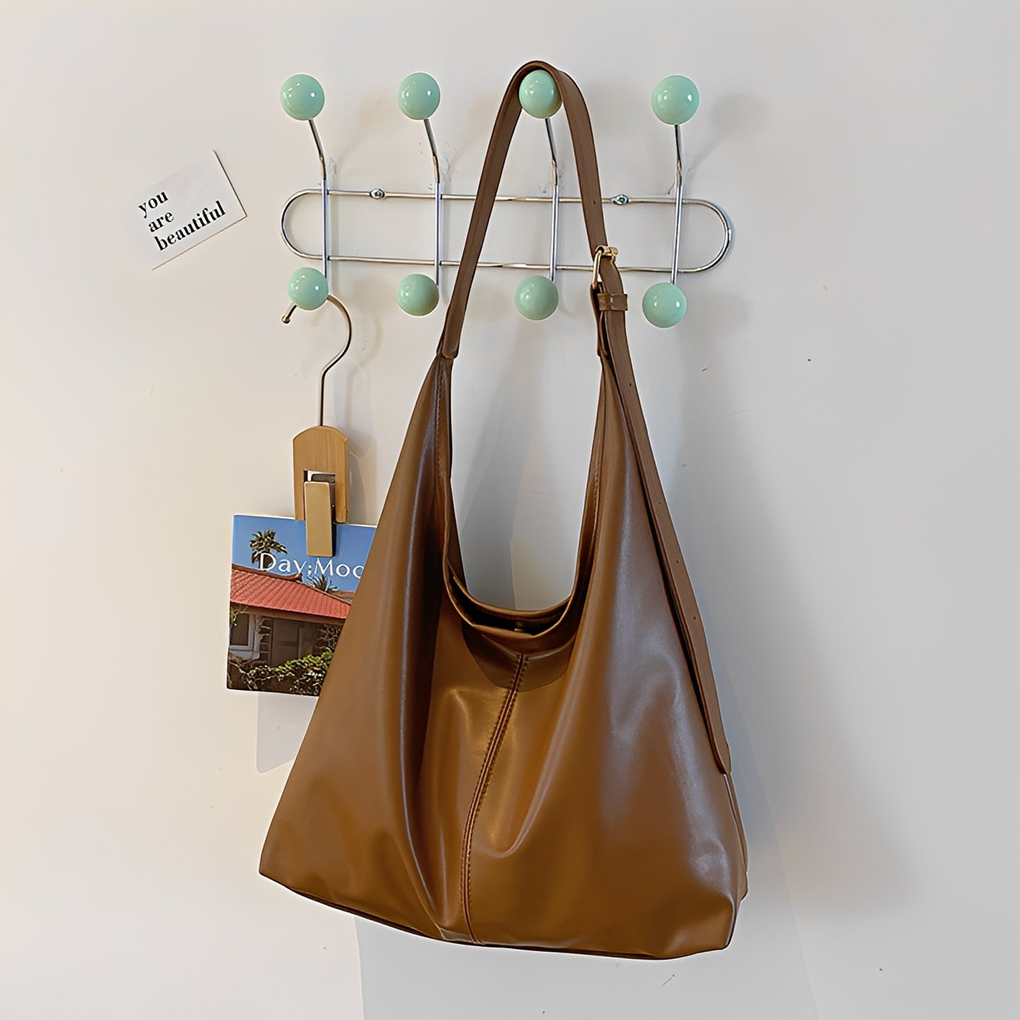 Kathleen - Lässige Ledertasche für Damen