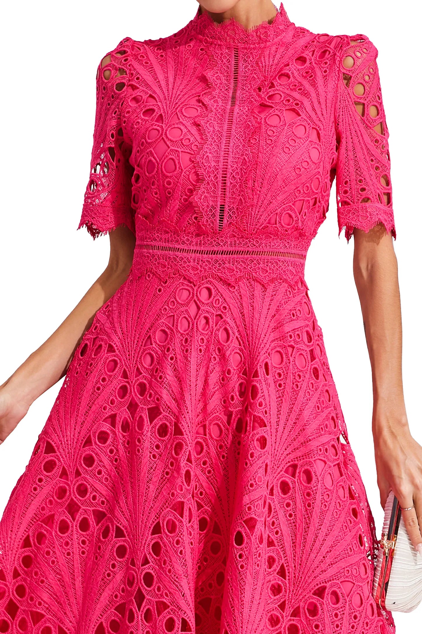 Pierre - Mittelkleid Spitze und Raffinesse