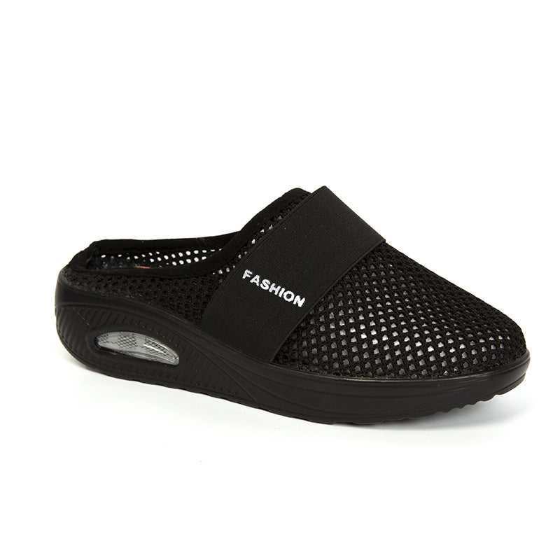 Wendi - Orthopädische Slip-On-Keilsandalen für Damen