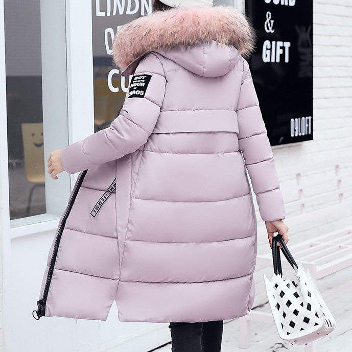 Merideth - Eleganter Wollmantel mit Pelzkragen für Damen