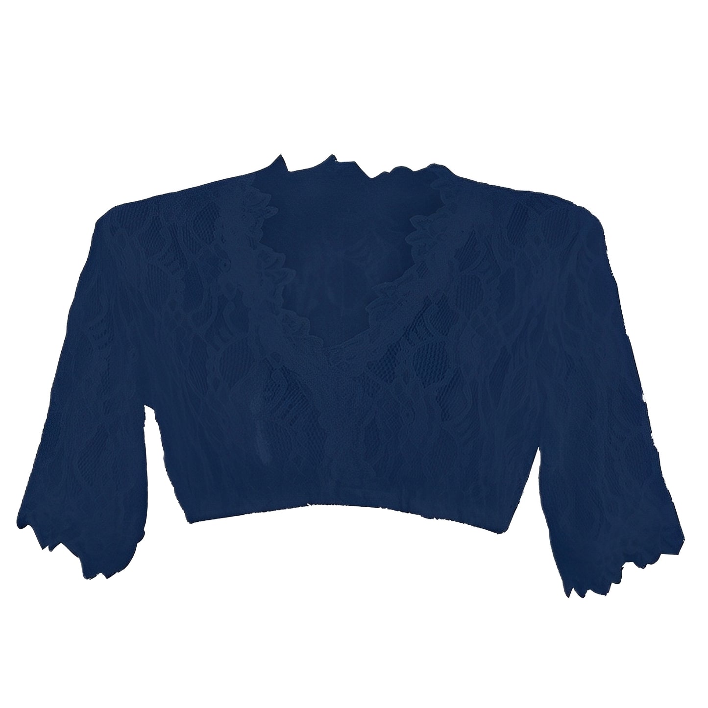Bonnie - Stilvolle Oktoberfest-Dirndlbluse aus Mesh für Damen