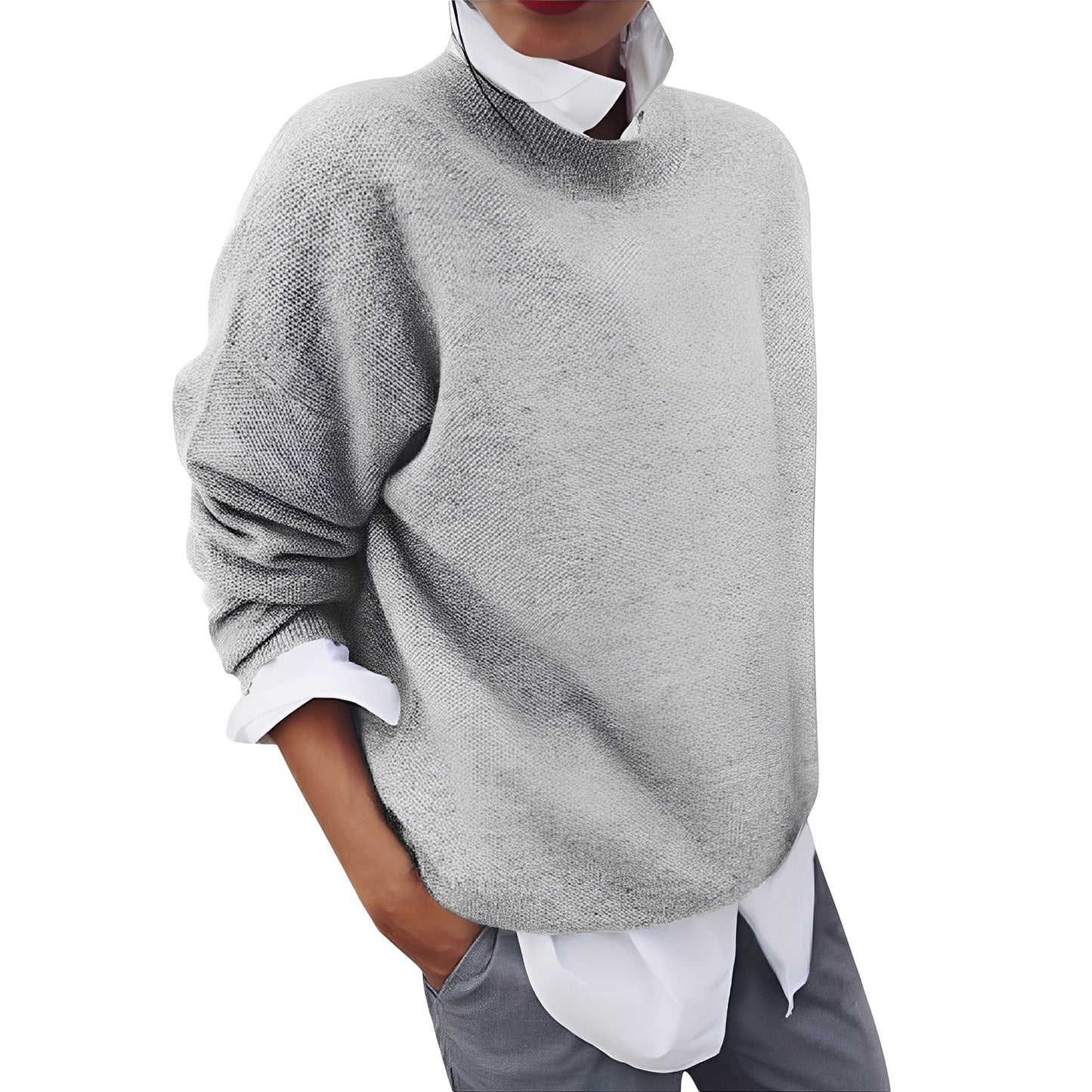 Elianna - Lässiger, locker sitzender Pullover für Damen