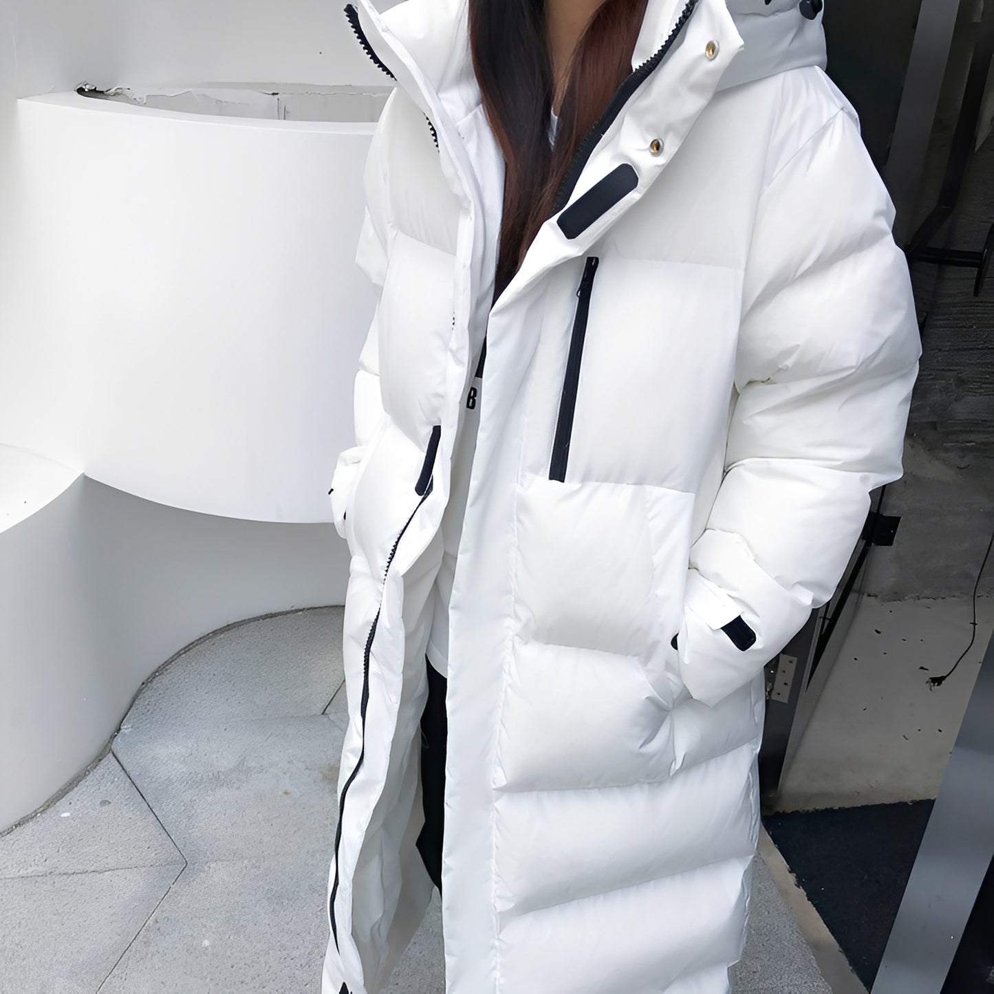 Yasmin - Stilvolle, wattierte Daunenjacke für Damen