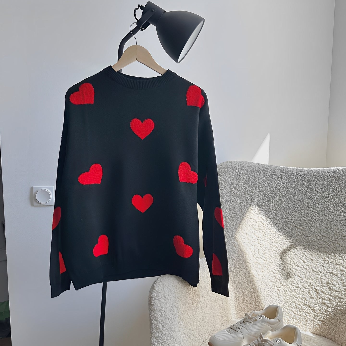 Marsha - Bequemer Pullover mit Print für Damen