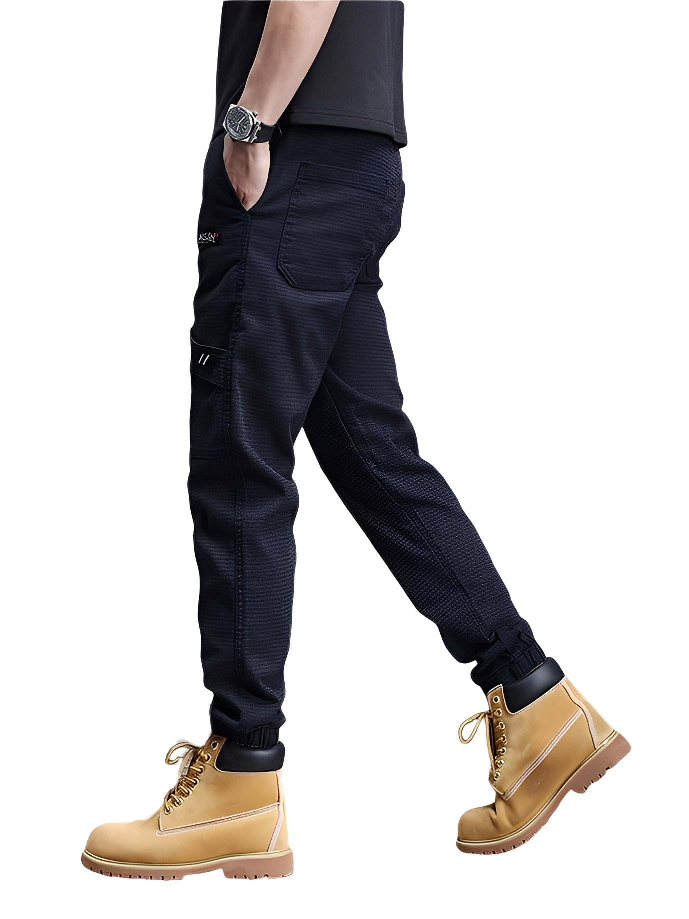 Alvin - Stilvolle Stretch-Jogginghose mit Kordelzug für Herren