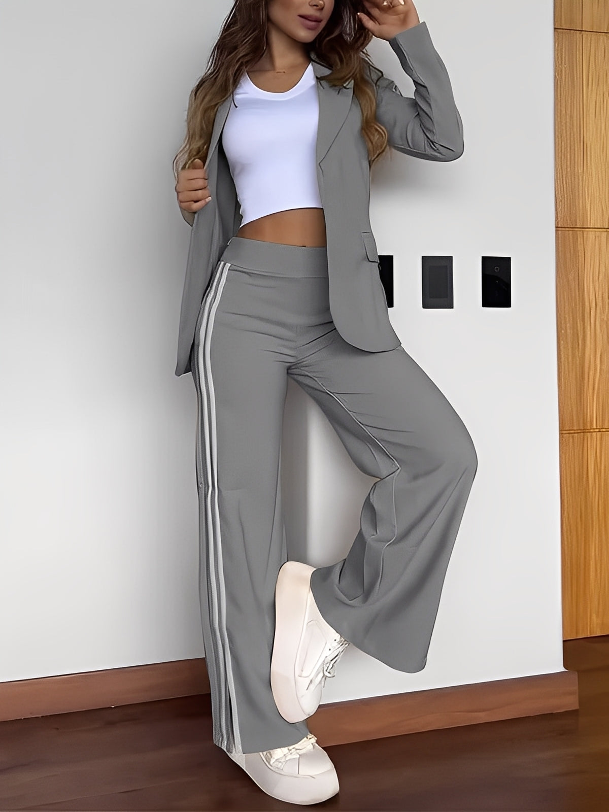 Kristina - Stilvoller zweiteiliger Overall für Damen