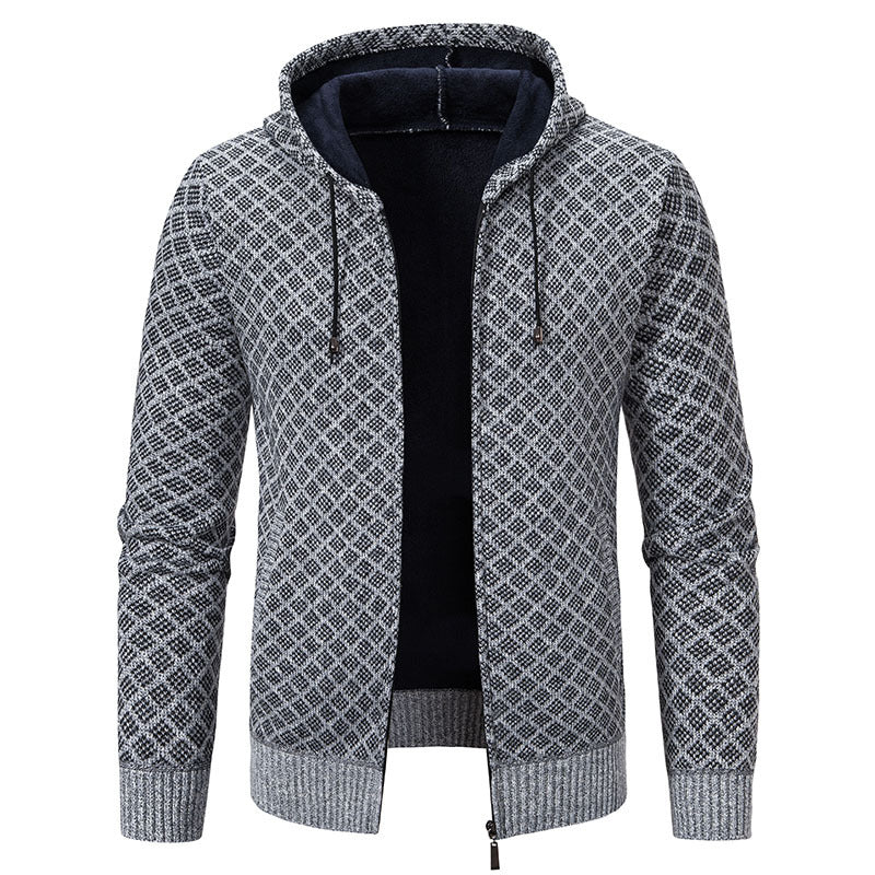 Winton - Elegante, schmale Jacke mit Kapuze für Herren