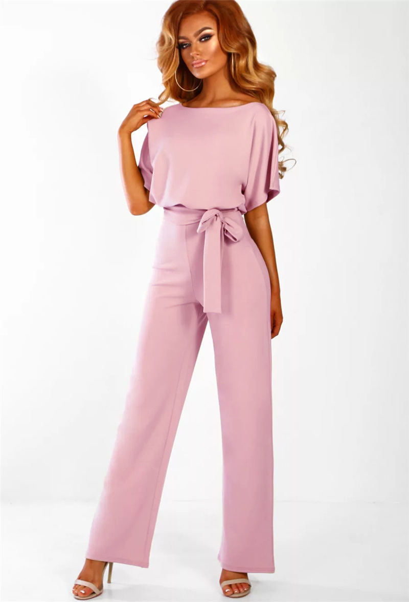 Arline - Eleganter Jumpsuit mit Gürtel für Damen
