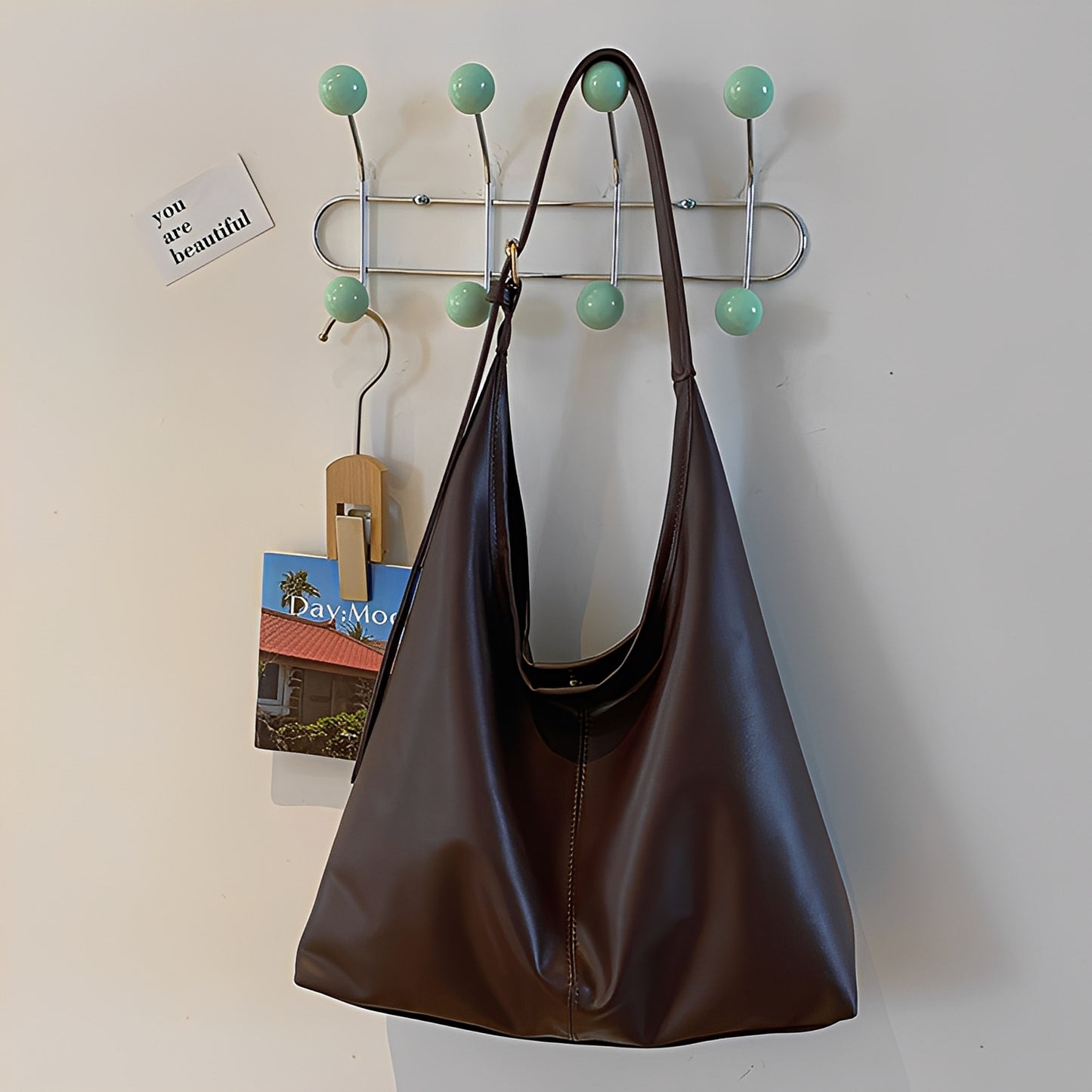 Kathleen - Lässige Ledertasche für Damen