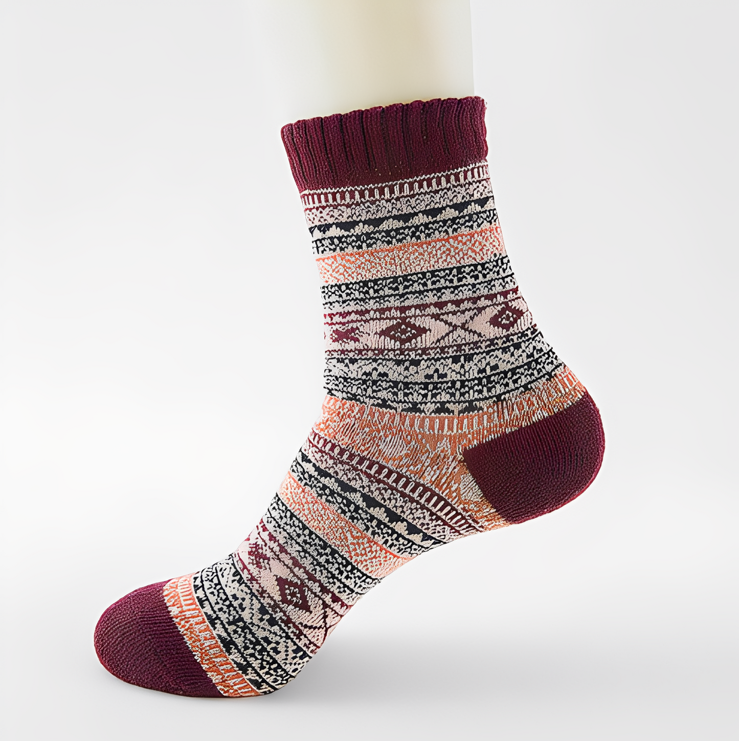 Dawson - Stilvolle Winter-Wollsocken für Herren