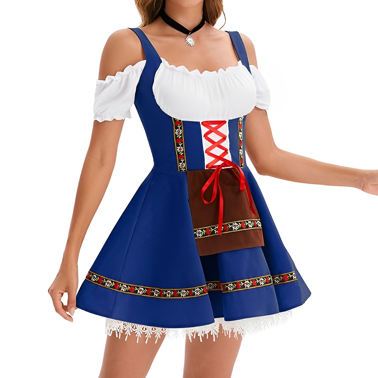 Elenora - Modisches Oktoberfest-Dirndlkleid für Damen