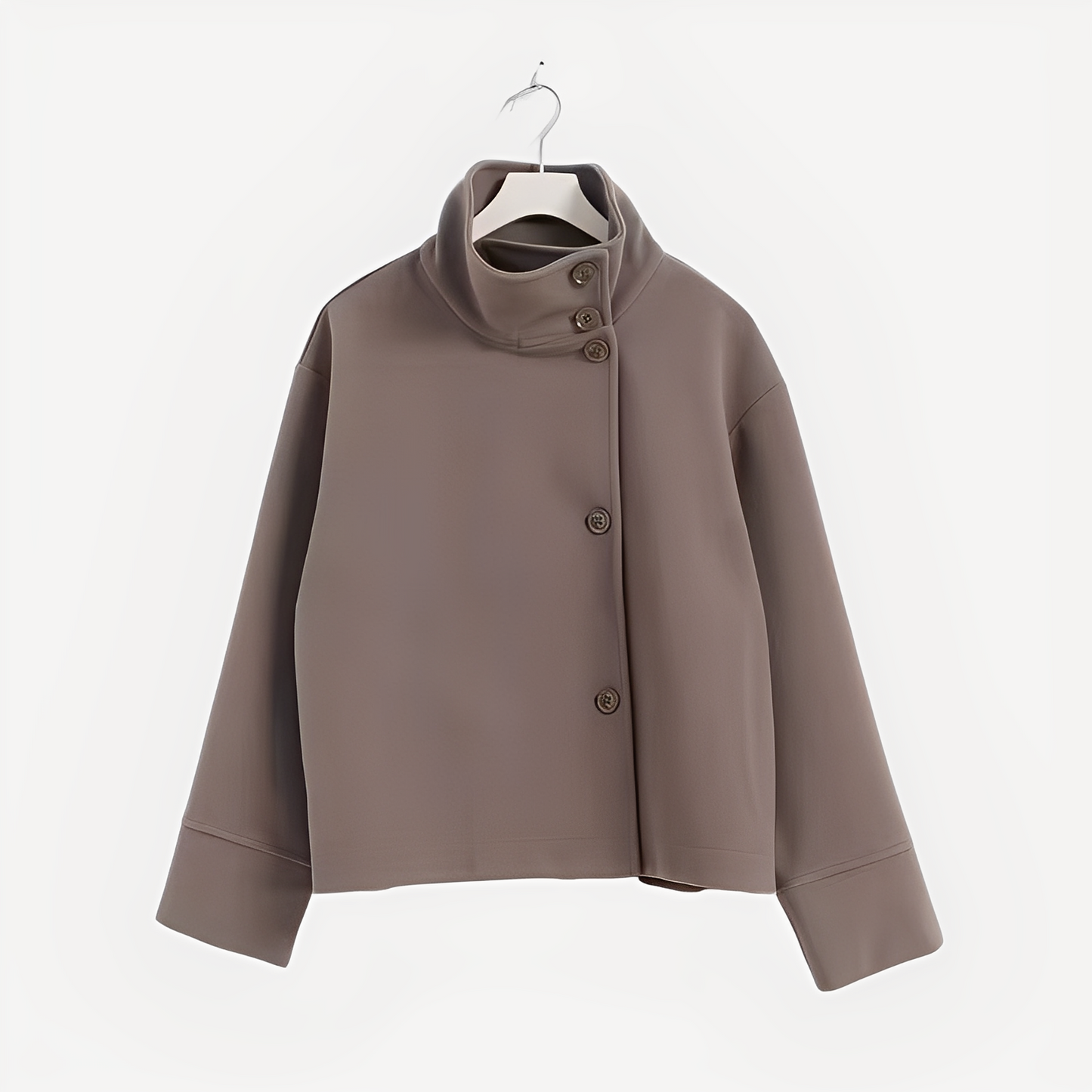 Carolyn - Elegante einreihige Wolljacke für Damen