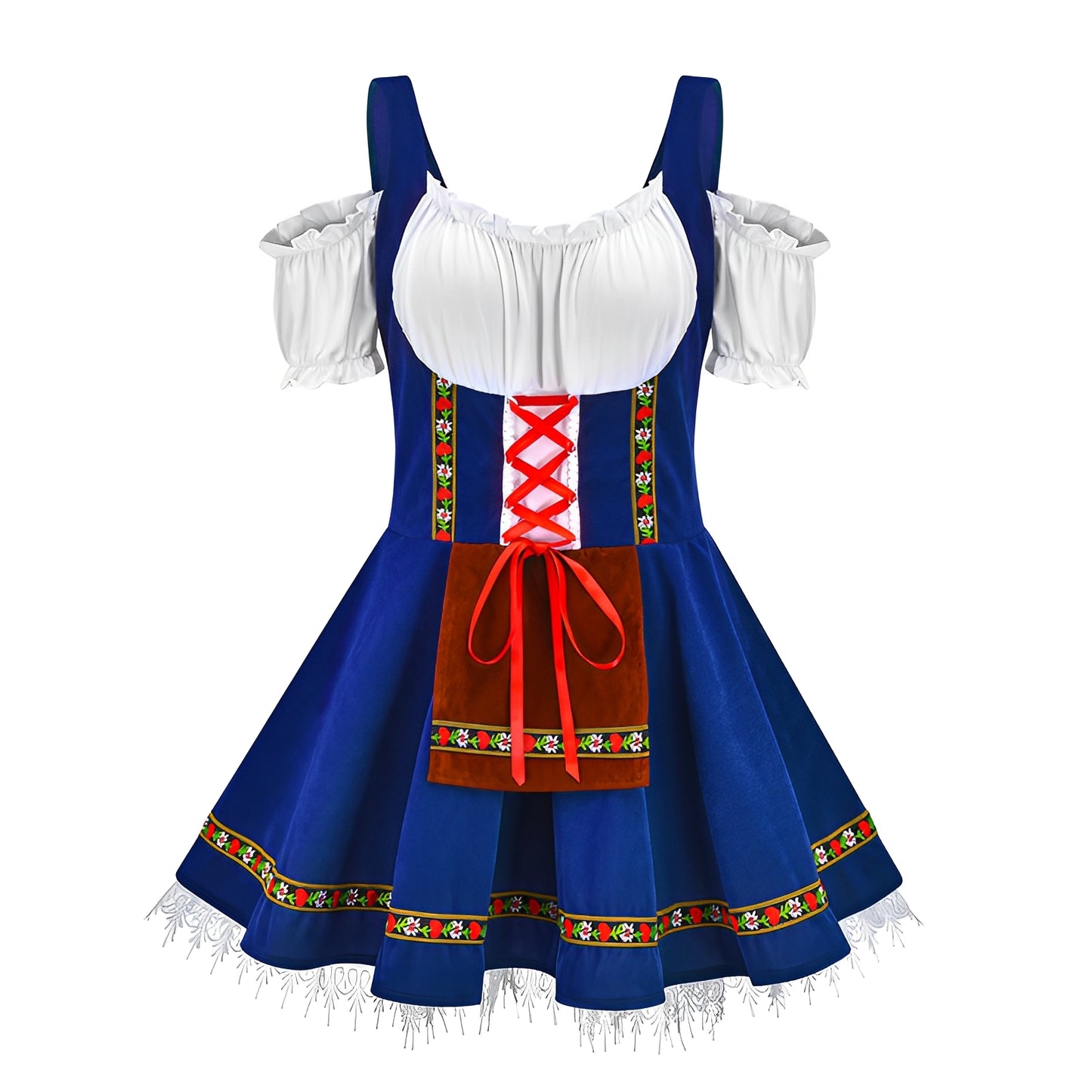 Adella - Stilvolles Oktoberfest-Dirndl-Minikleid für Damen