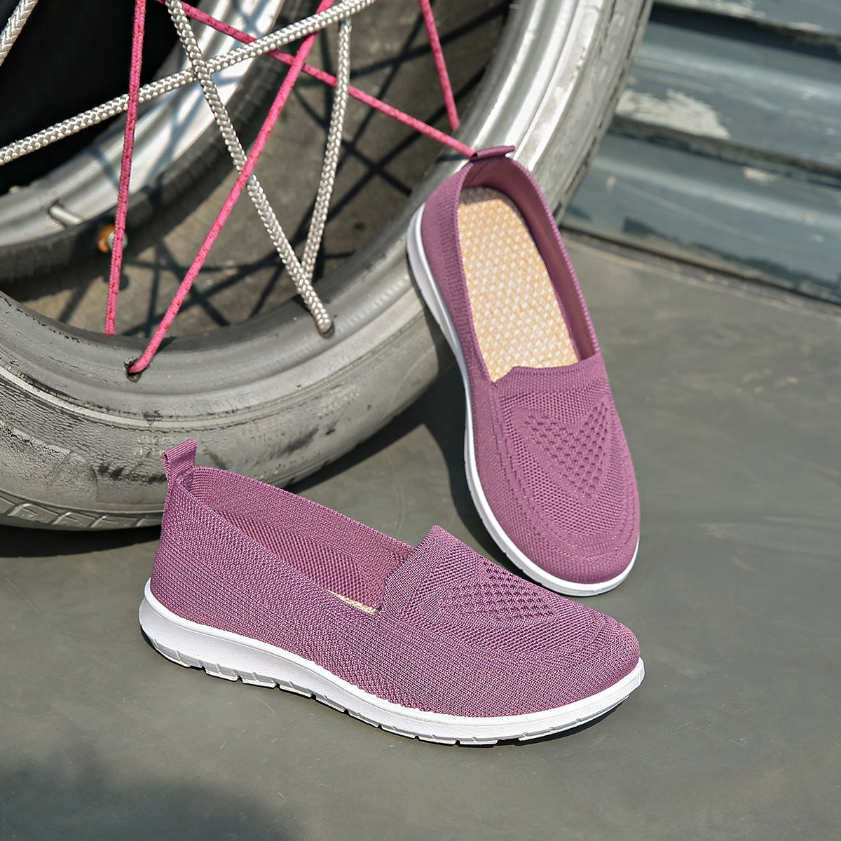 Madilynn - Lässige, atmungsaktive Slipper für Damen