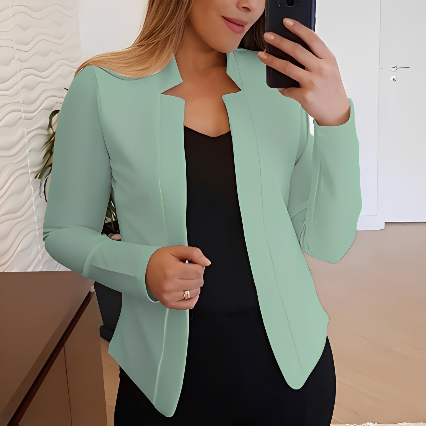 Marsha - Eleganter Blazer mit Reverskragen für Damen