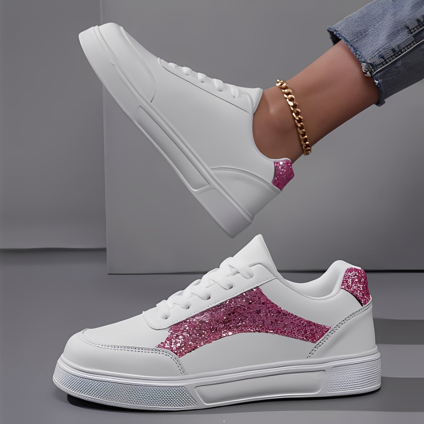 Rexanne - Stilvolle Sneakers aus PU-Leder für Damen