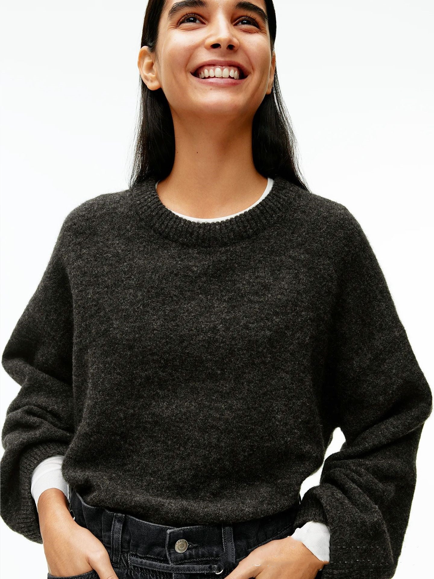 Caelie - Lässiger, dicker Kaschmirpullover für Damen