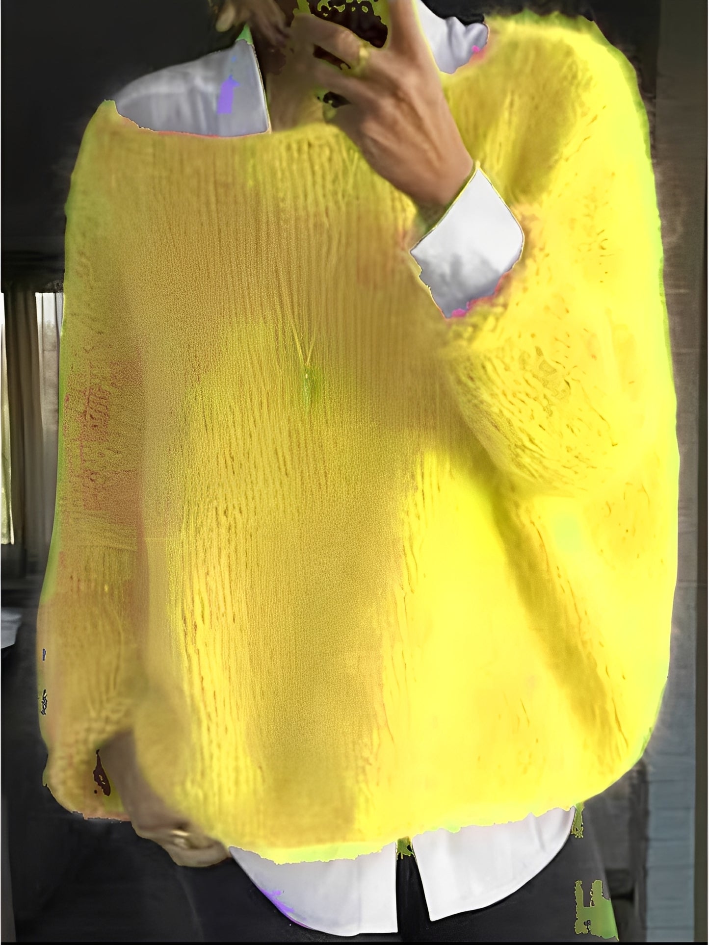Quintella - Strickpullover mit Rundhalsausschnitt für Damen