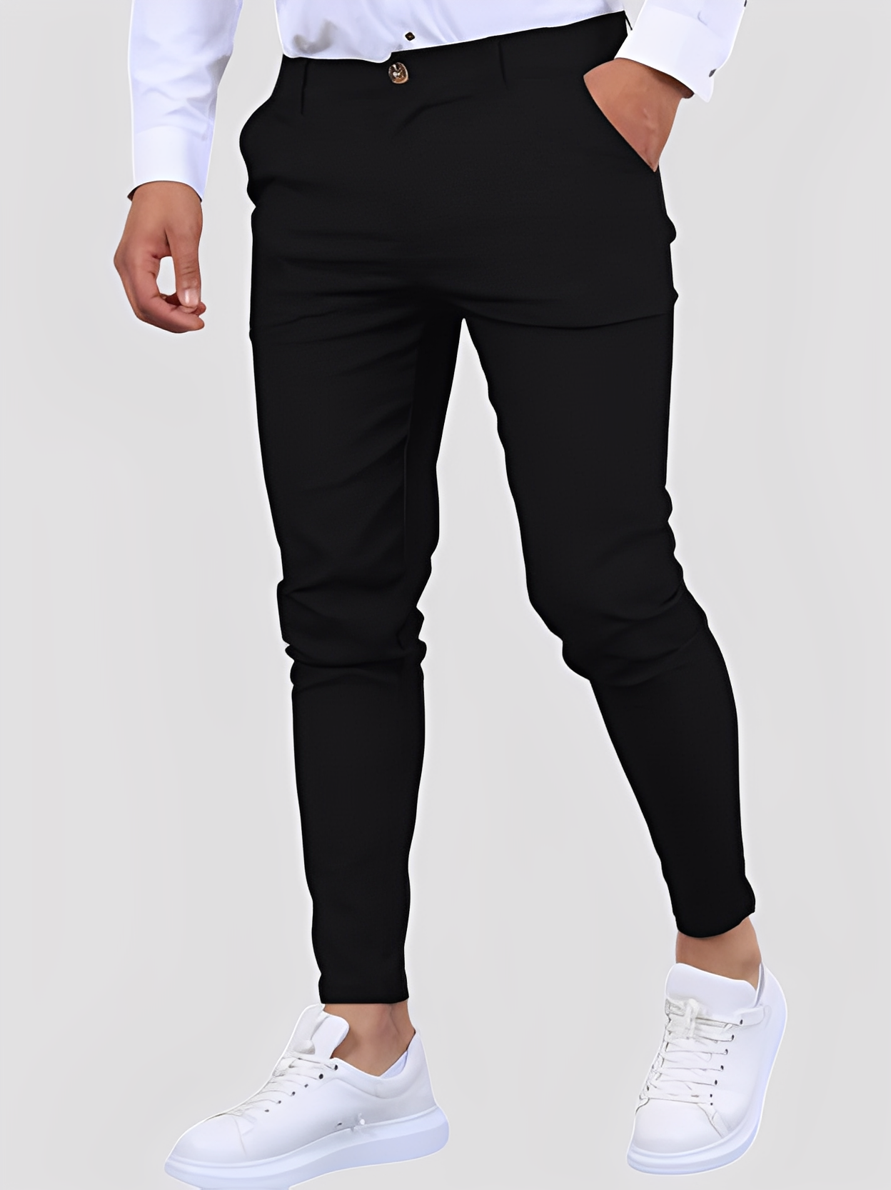 Shelton - Lässige Stretch-Hose mit schmaler Passform für Herren