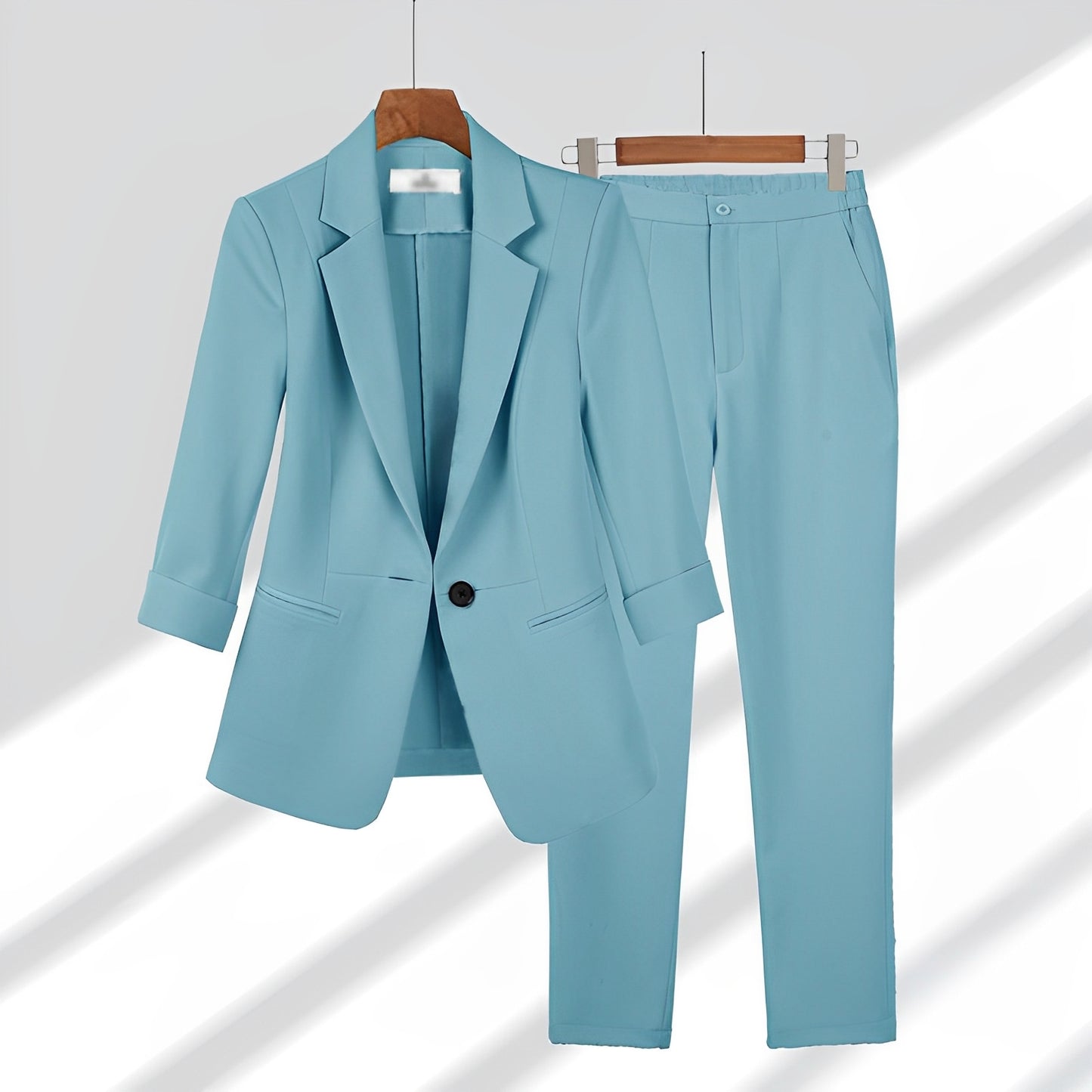 Cassarah - Formelles Blazer- und Hosen-Set für Damen