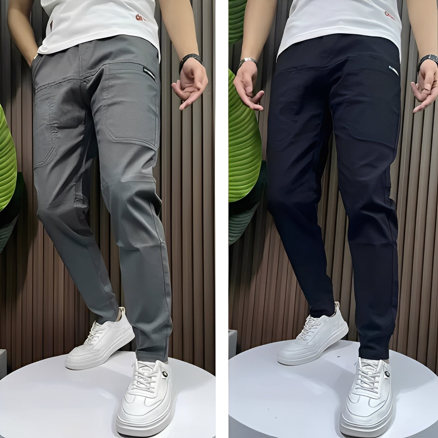 Raynard - Stilvolle elastische Cargohose für Herren