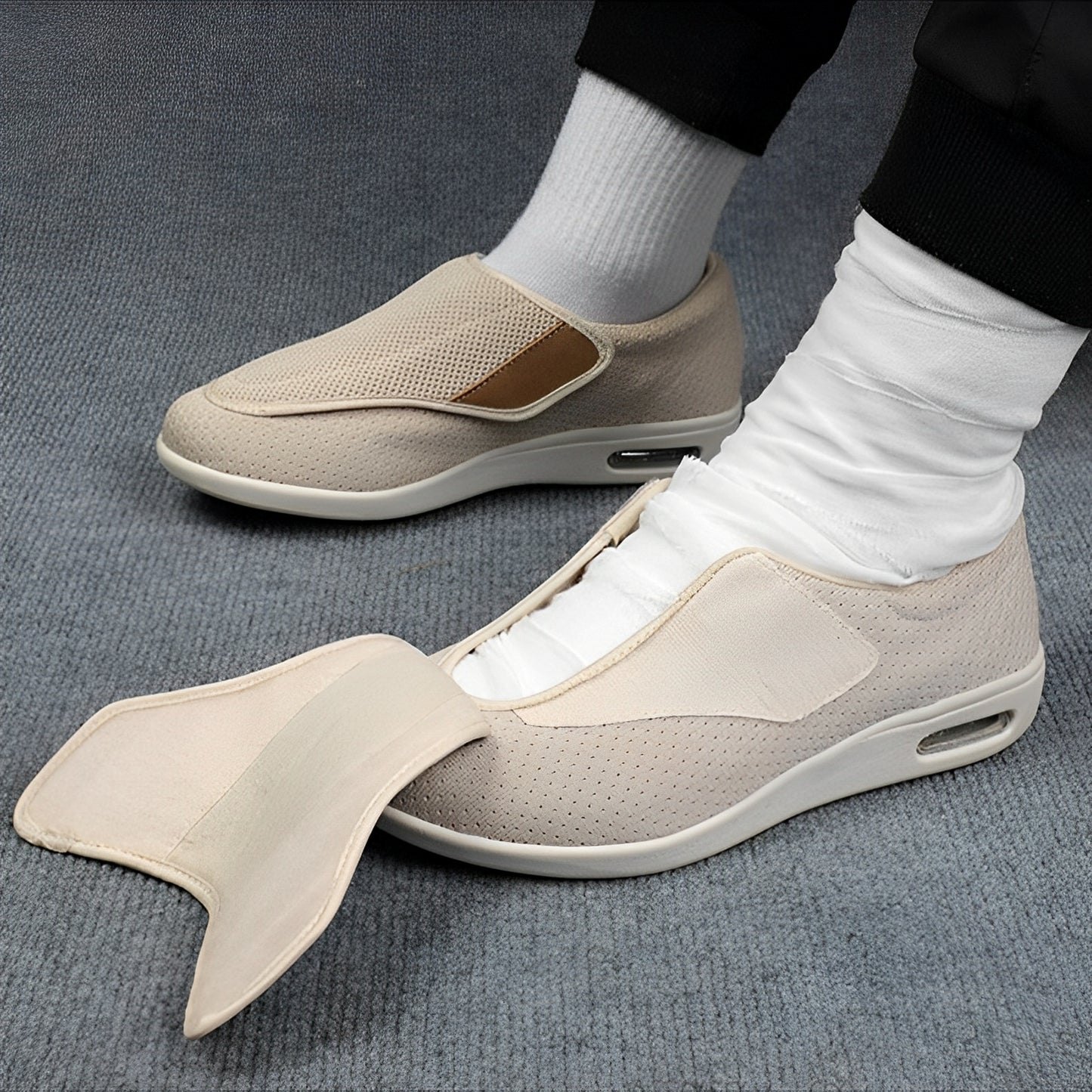 Rikki - Bequeme, breite Unisex-Orthopädieschuhe