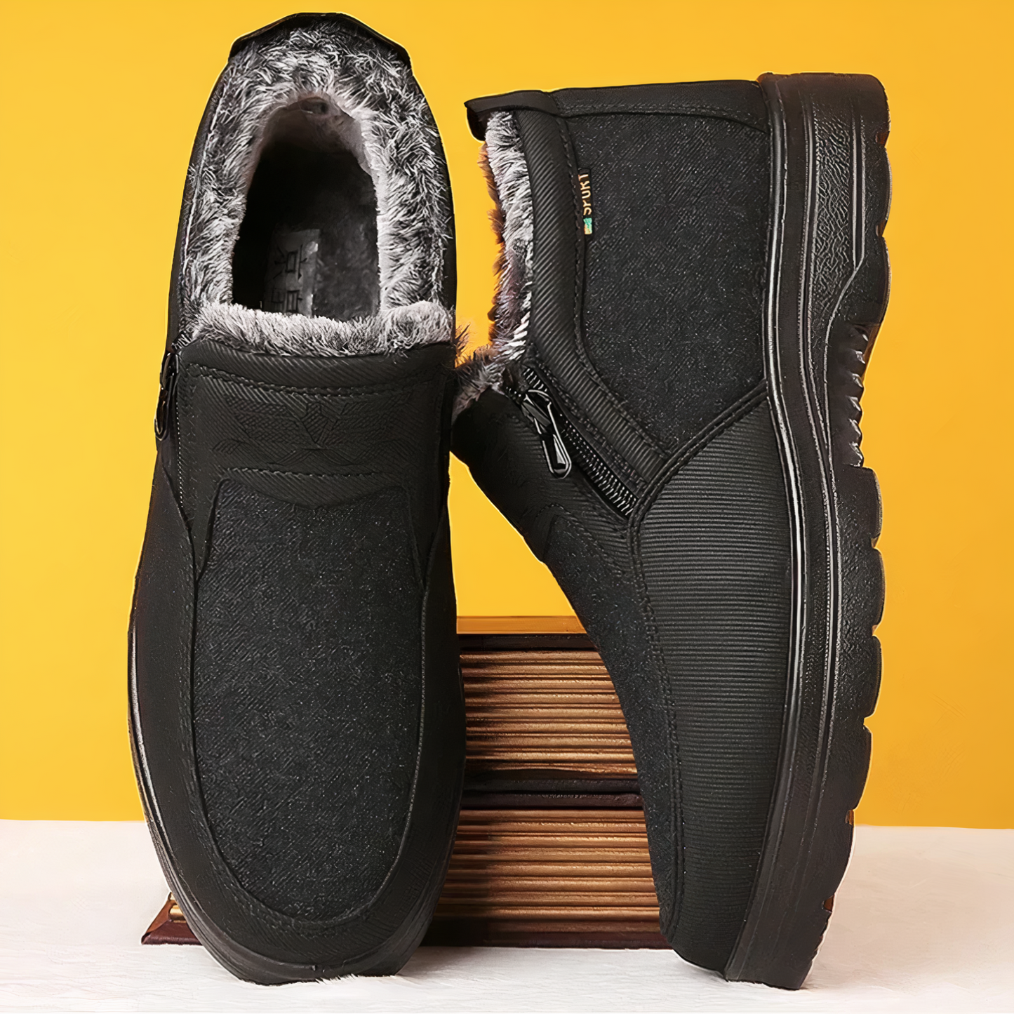 Earl - Warme orthopädische Winterschuhe für Herren