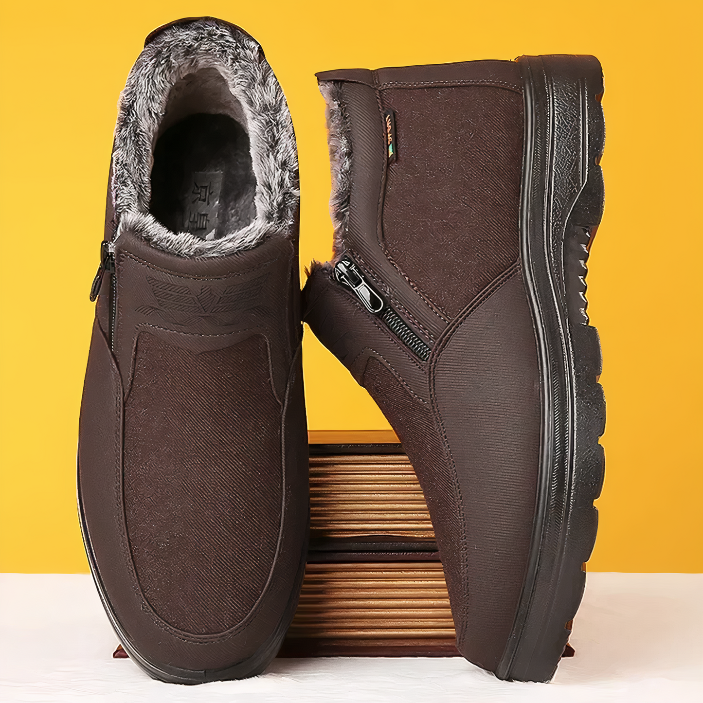 Earl - Warme orthopädische Winterschuhe für Herren