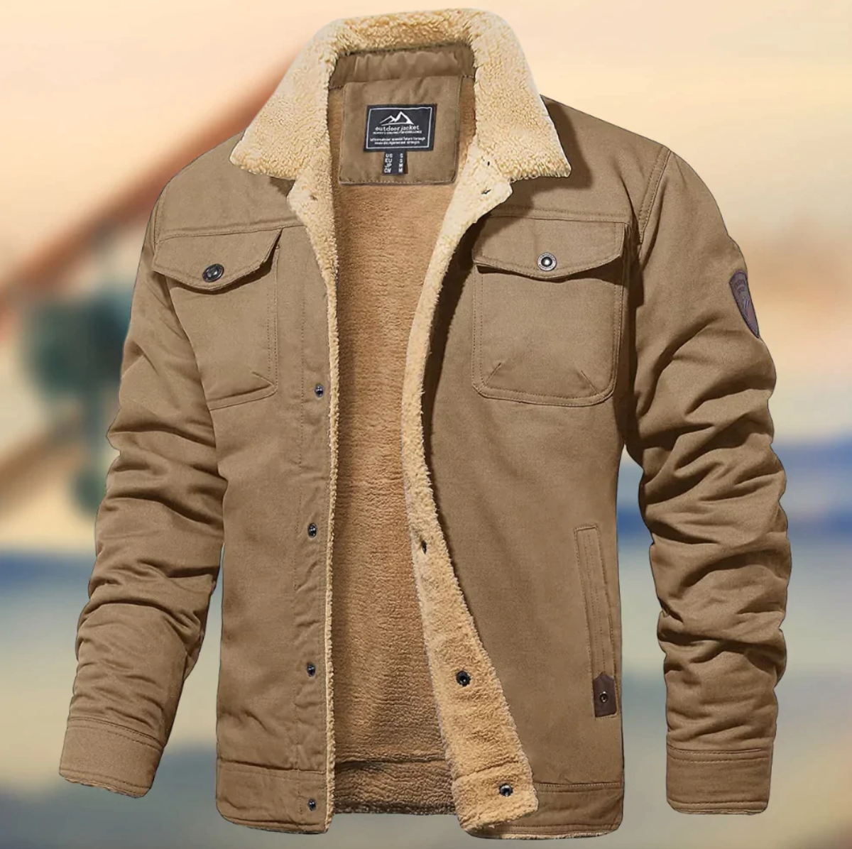 Ace - Stilvolle Warme Alltagsjacke