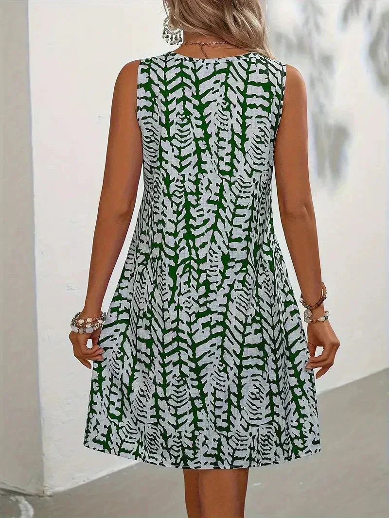 Tabea – Bedrucktes Sommer-Minikleid