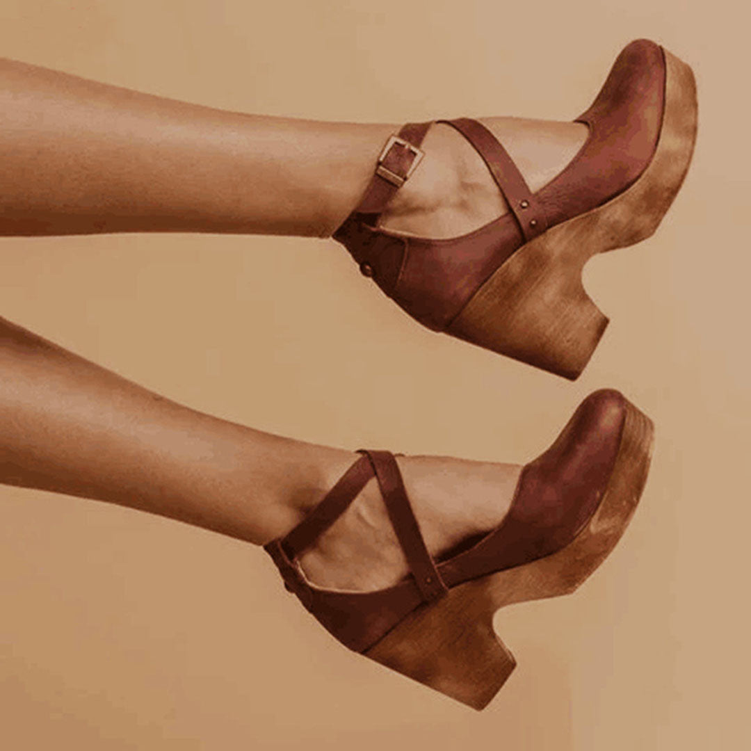 Isabelle – Mary Jane Schuhe mit Blockabsatz