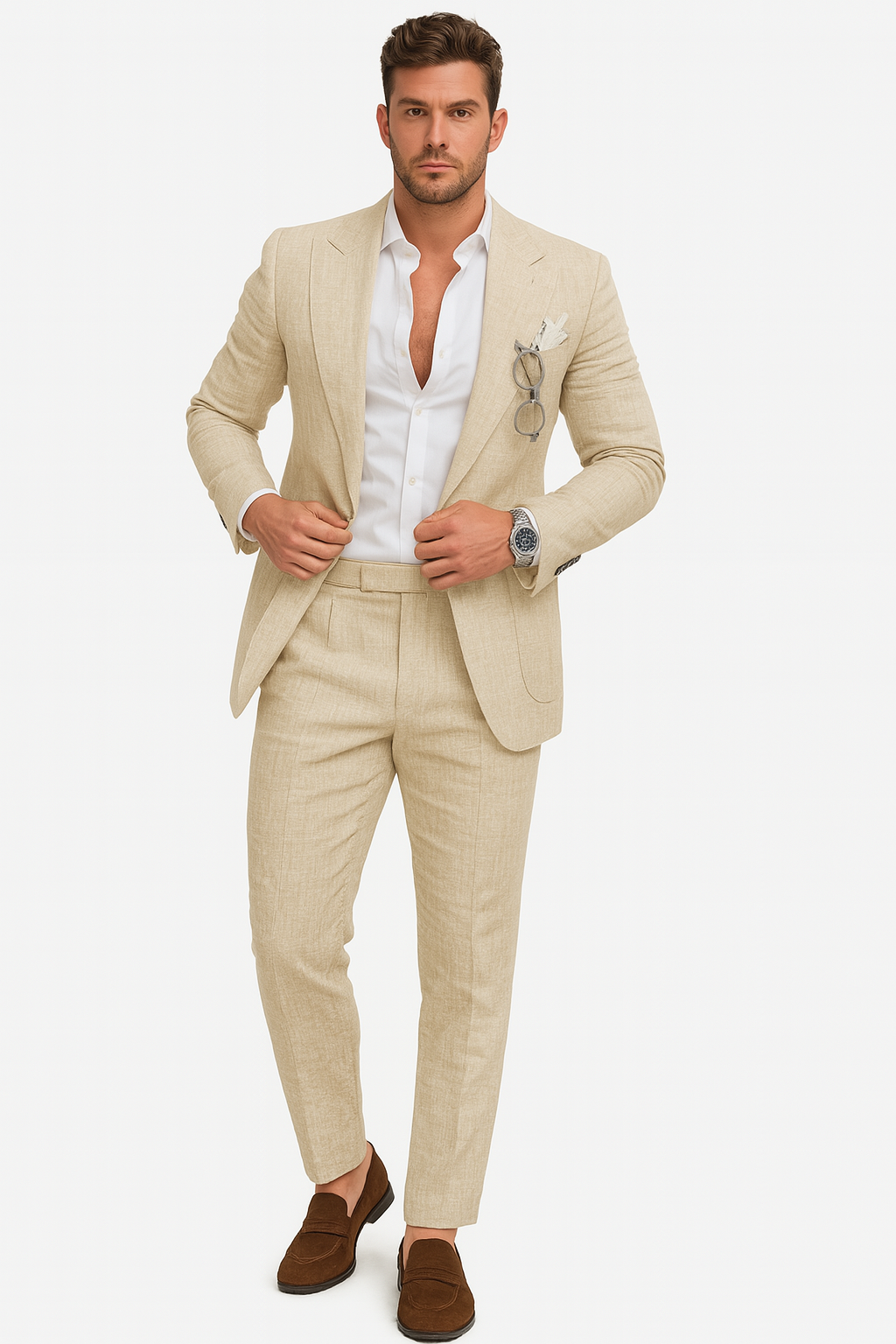 Rahul - Sommerliches Herren-Feier-Set
