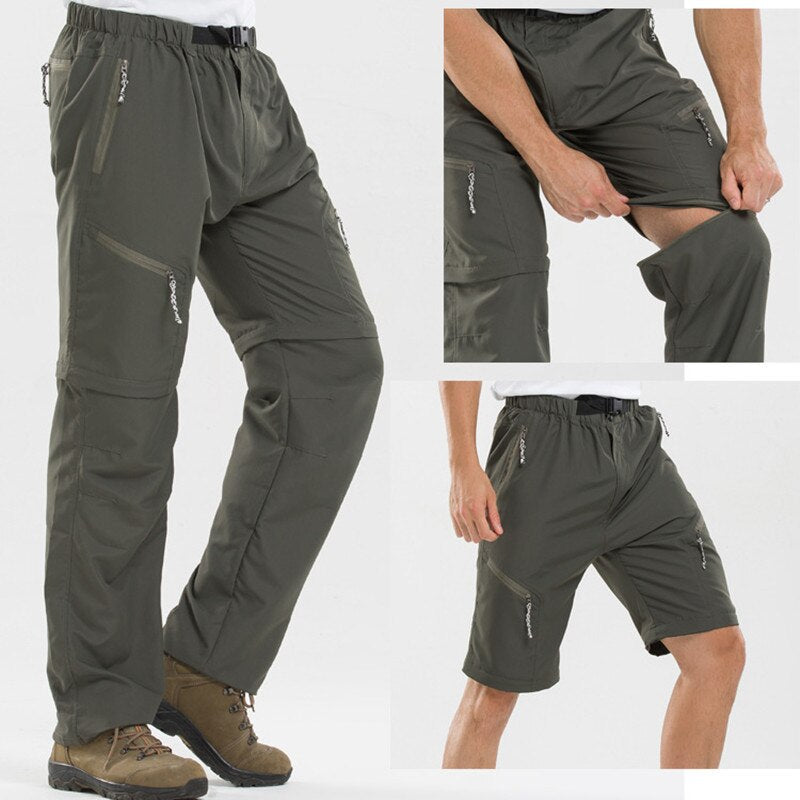 Cristoffe - Bequeme Outdoor-Hose mit Reißverschluss für Herren