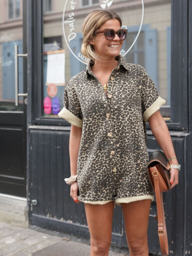 Elysia - Mini Cheetah Overall Modisch und Schick
