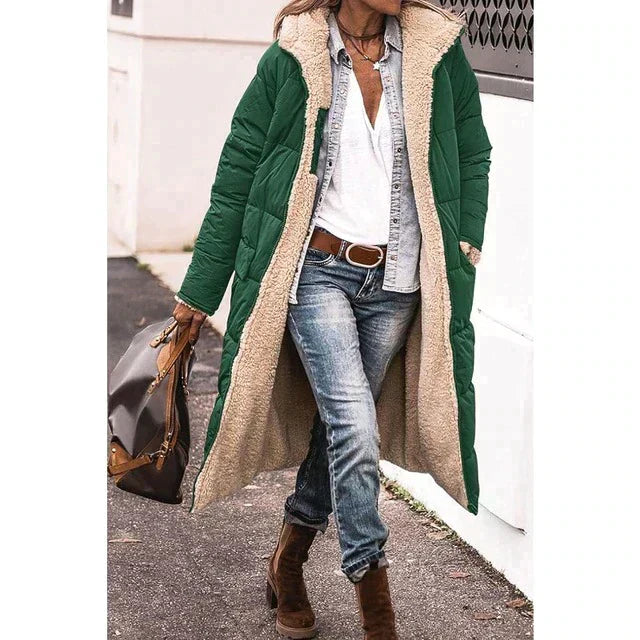 Ariadna - Lange wendbare Damenwinterjacke