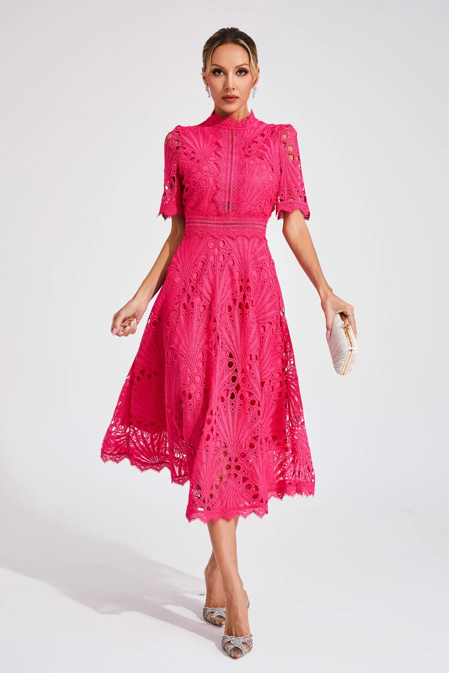 Pierre - Mittelkleid Spitze und Raffinesse