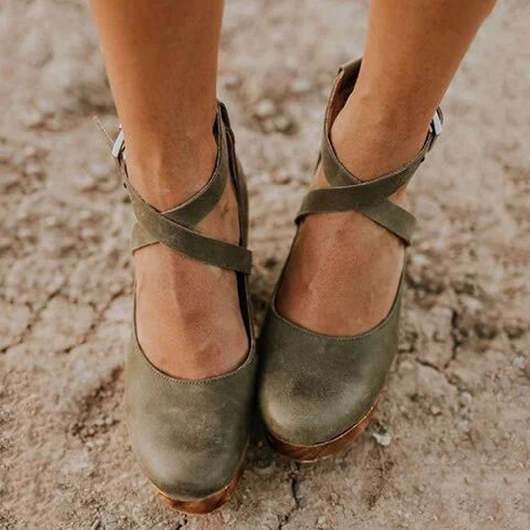 Isabelle – Mary Jane Schuhe mit Blockabsatz