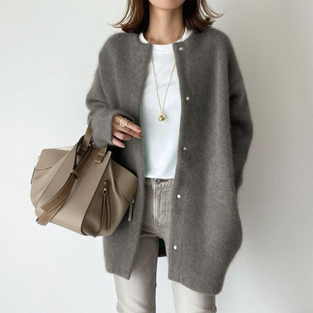 Grace - Bequemer Cardigan aus weichem Kaschmir